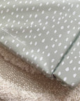 Standard Changing Mat - Sage Green Spots