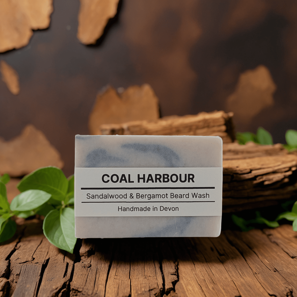 Sandalwood &amp; Bergamot 100g Beard Wash Bar
