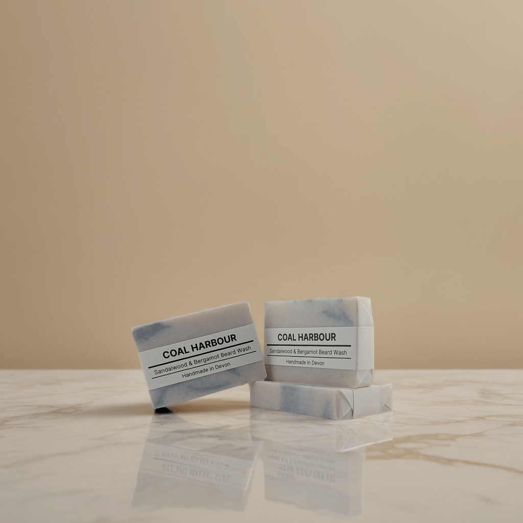 Sandalwood &amp; Bergamot 100g Beard Wash Bar