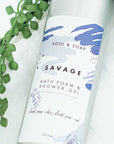 Savage Bath Foam and Shower Gel