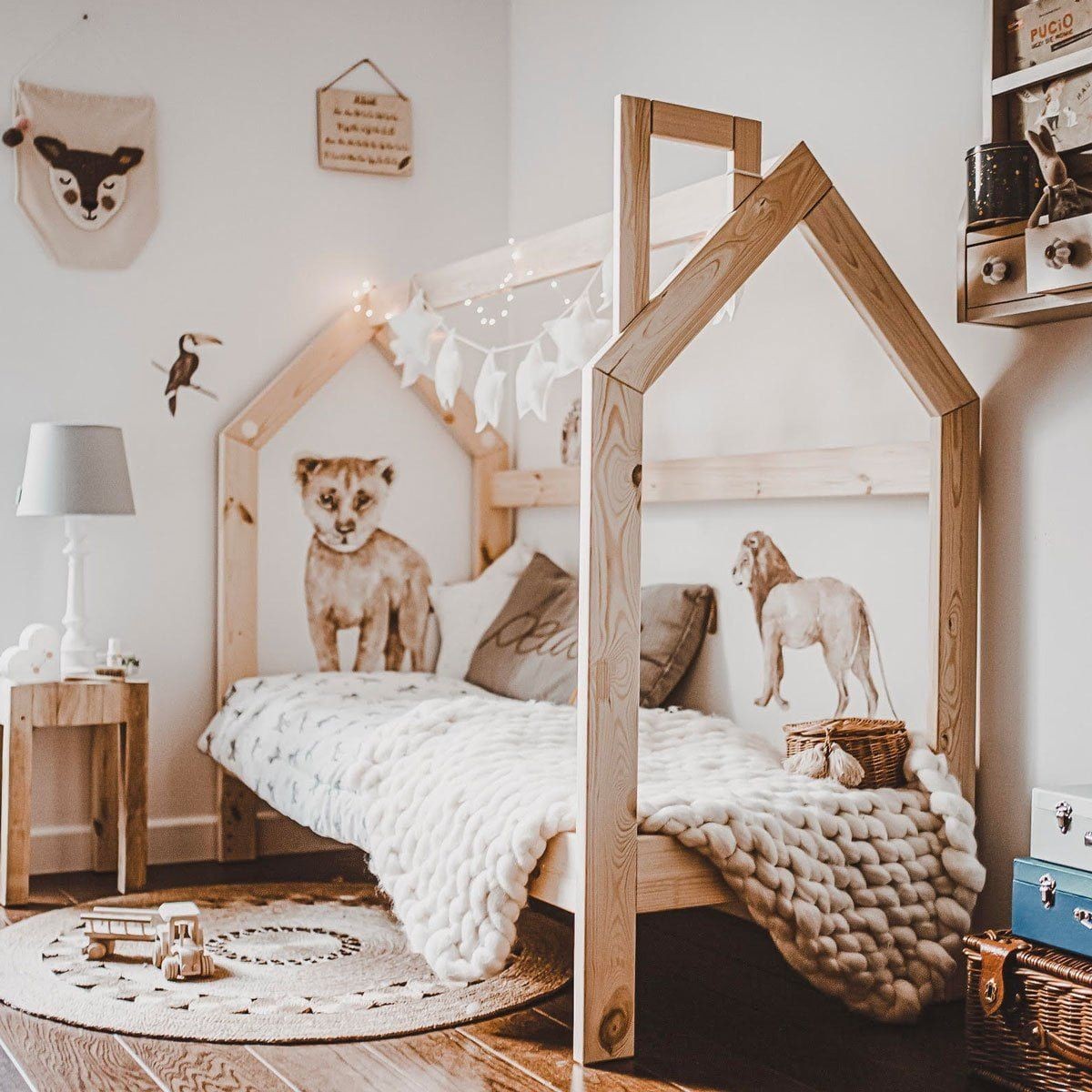 Savanna Wonderland Animal Wall Stickers Set