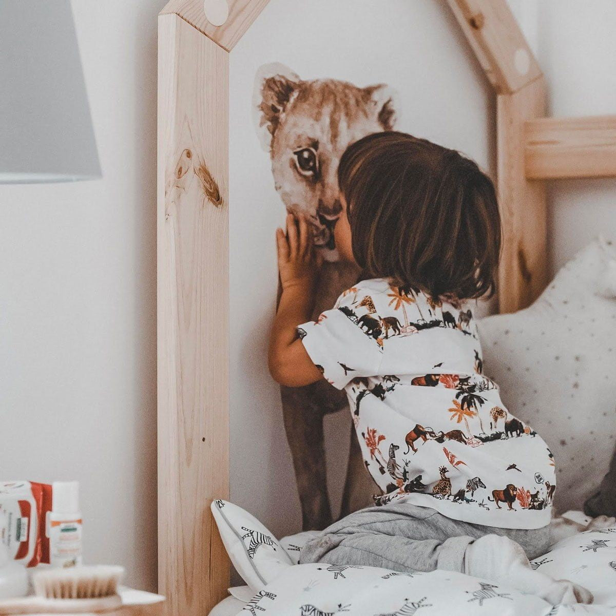 Savanna Wonderland Animal Wall Stickers Set