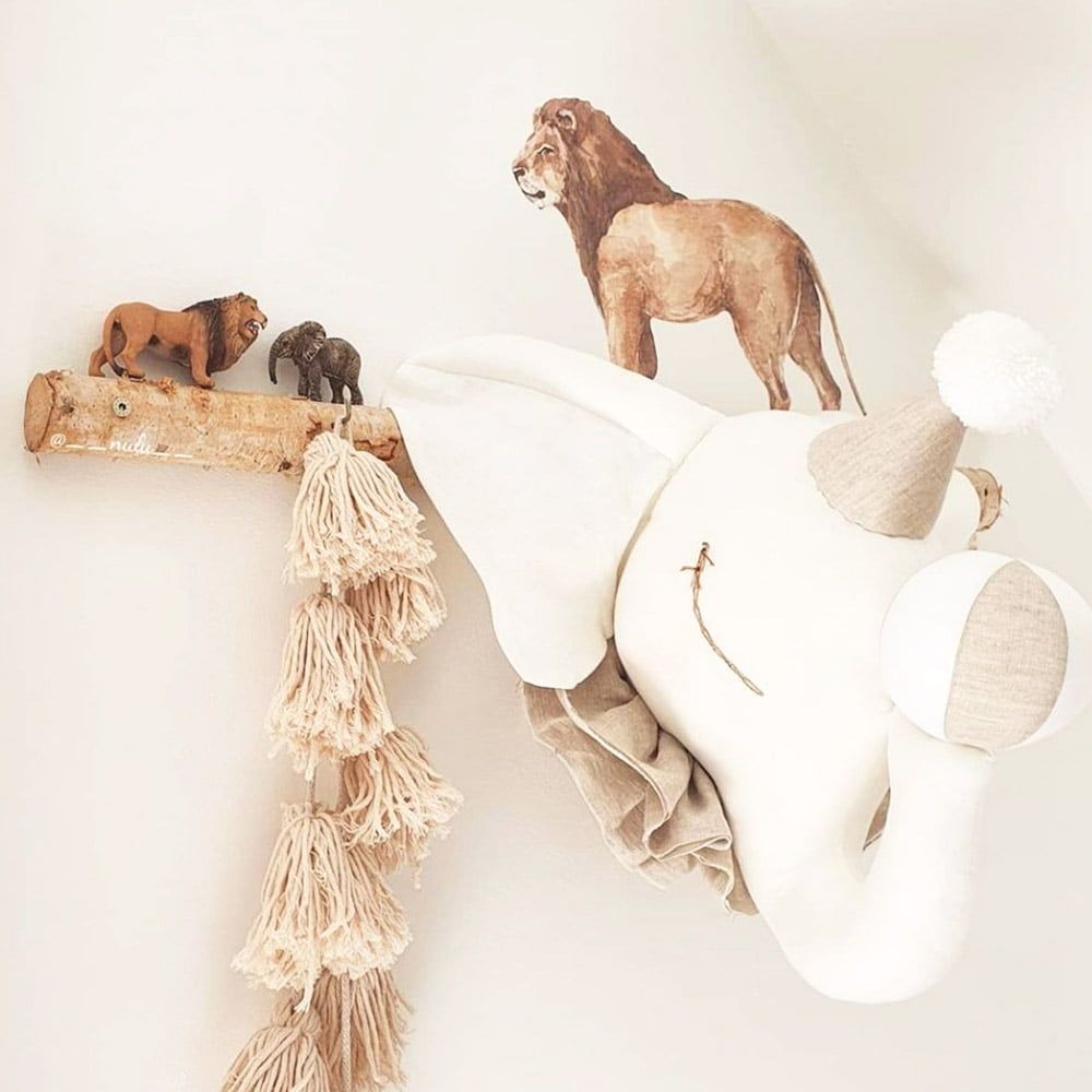 Savanna Wonderland Animal Wall Stickers Set