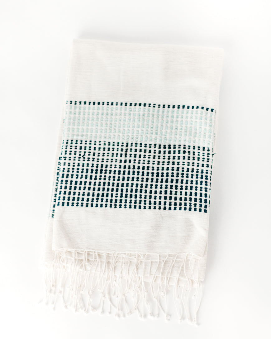 Camden Handwoven Cotton Throw Blanket-3
