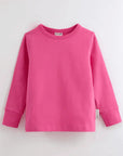 ScandiBugs Own Label Organic Long Sleeve Top - Bubblegum Pink