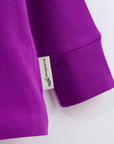 ScandiBugs Own Label Organic Long Sleeve Top - Perfectly Purple