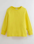 ScandiBugs Own Label Organic Long Sleeve Top - Sunshine Yellow