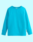 ScandiBugs Own Label Organic Long Sleeve Top - Tempting Turquoise