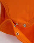 ScandiBugs Own Label Organic Long Sleeve Vest - Tangelo Orange