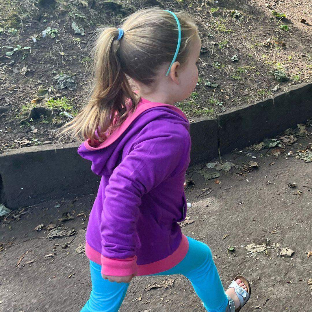 ScandiBugs Own Label Organic Reversible Hoodie - Bubblegum Pink &amp; Perfectly Purple