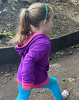 ScandiBugs Own Label Organic Reversible Hoodie - Bubblegum Pink & Perfectly Purple