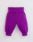 ScandiBugs Own Label Organic Yoga Pants - Perfectly Purple