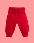 ScandiBugs Own Label Organic Yoga Pants - Roaring Red