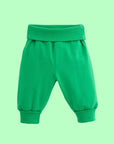 ScandiBugs Own Label Organic Yoga Pants - Tropical Green