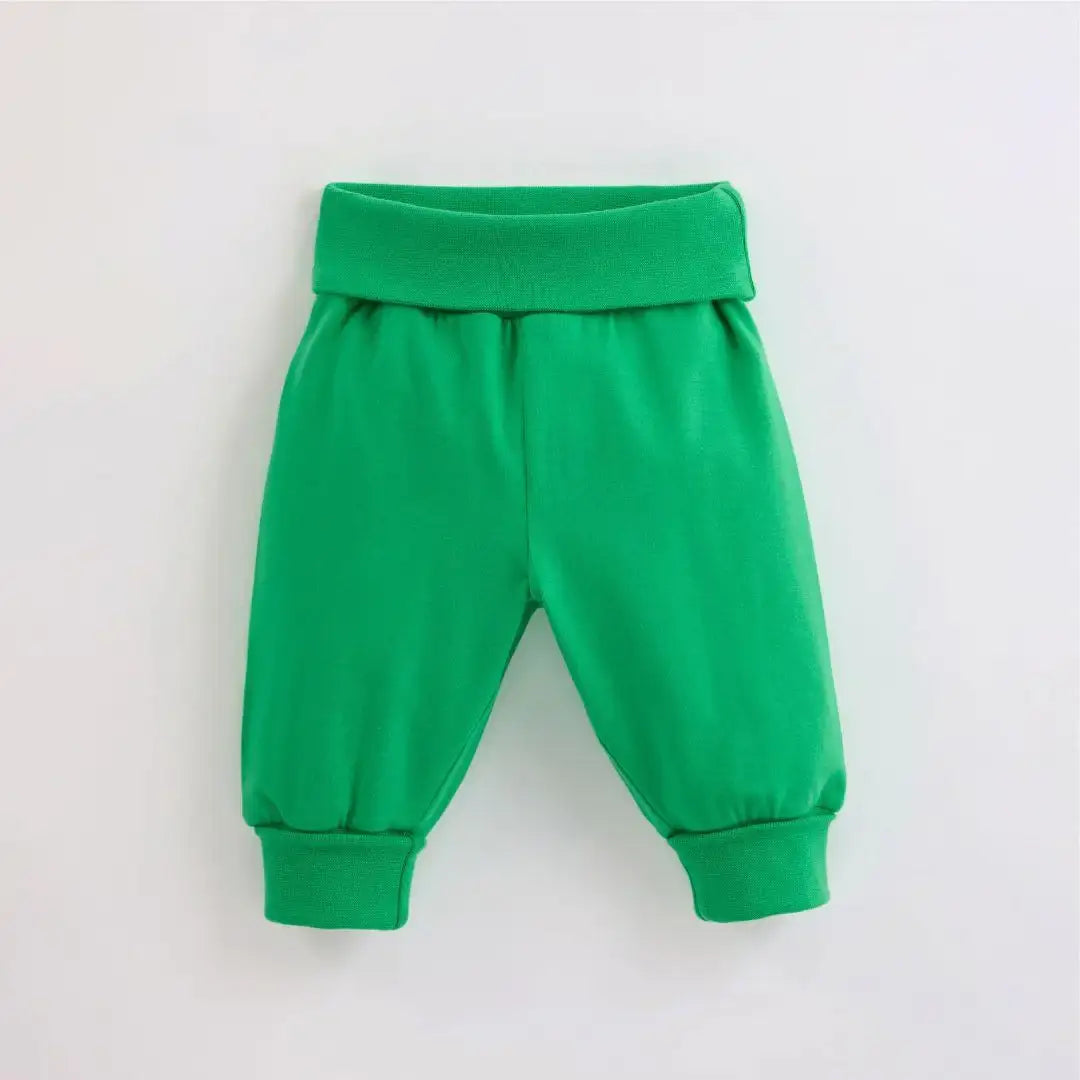 ScandiBugs Own Label Organic Yoga Pants - Tropical Green