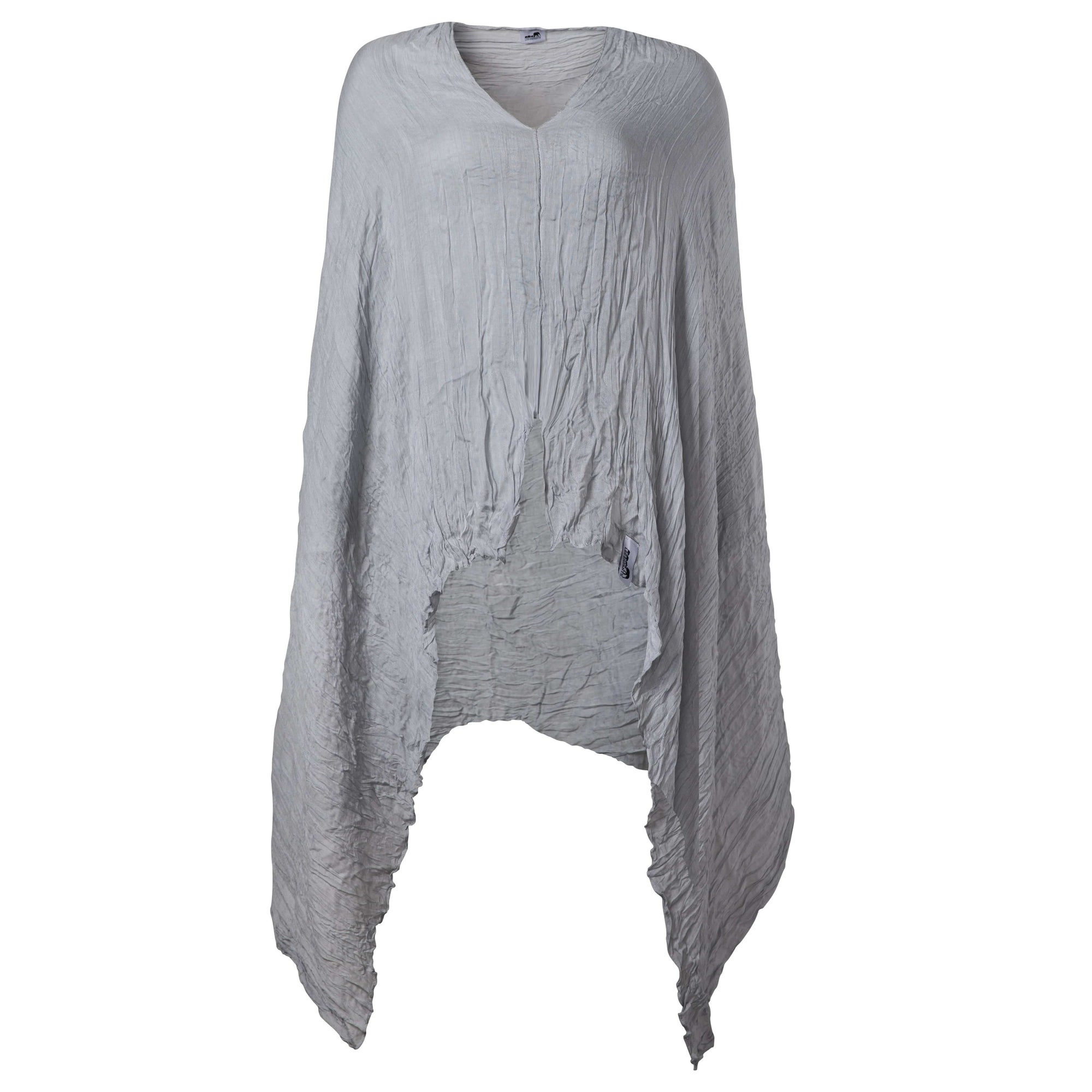 Nursing Scarf/Poncho - Grey-1
