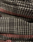 alva scarf | oatmeal, black, red