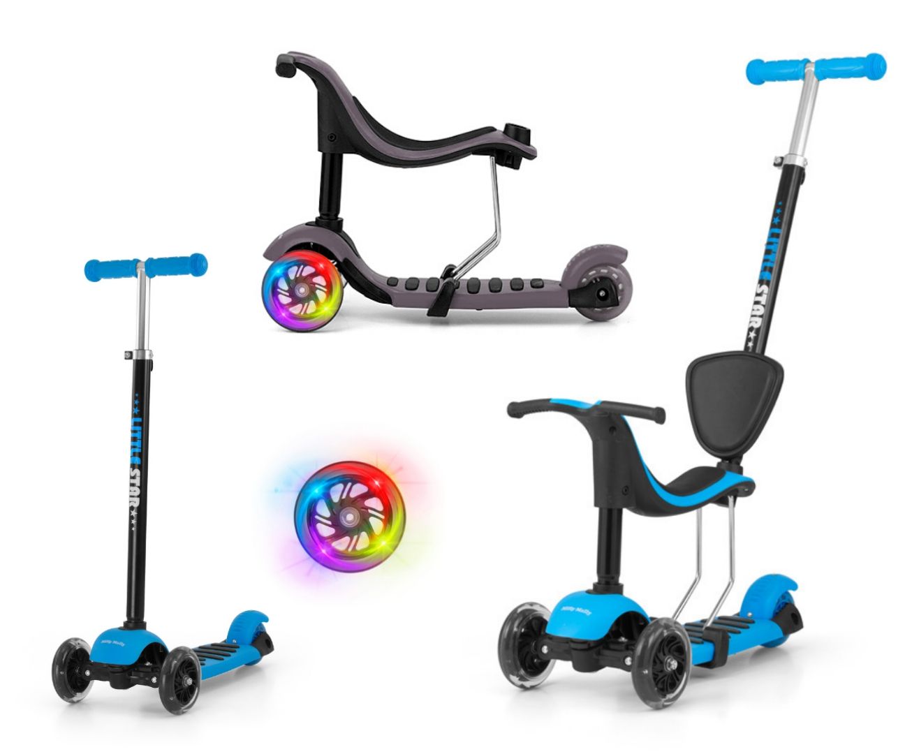 Discover the Ultimate 3-in-1 Scooter for Young Adventurers by Milly Mally at www.brixbailey.com