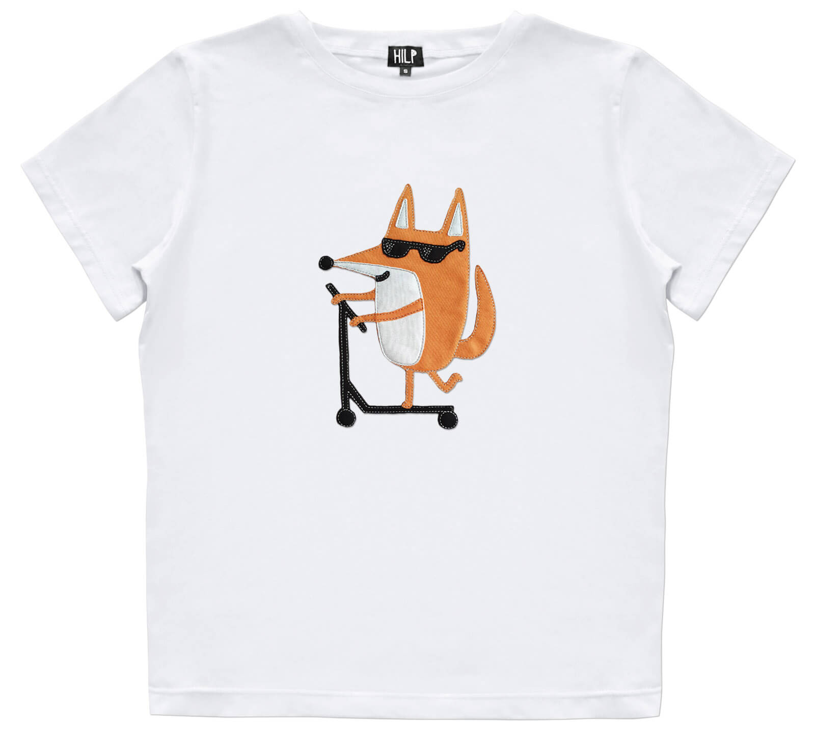Womens Fox Scootering T Shirt