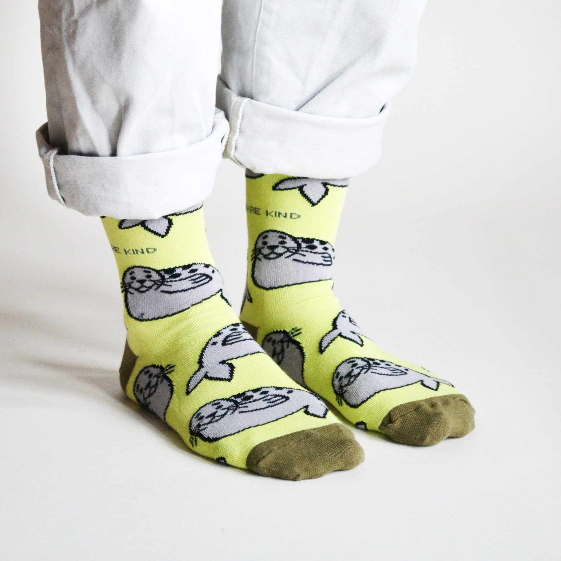 Belly Sliding Bamboo Socks Duo