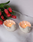 Seashell Shaped Candle - Scented