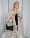 Soft Leather Baguette Handbag Selena