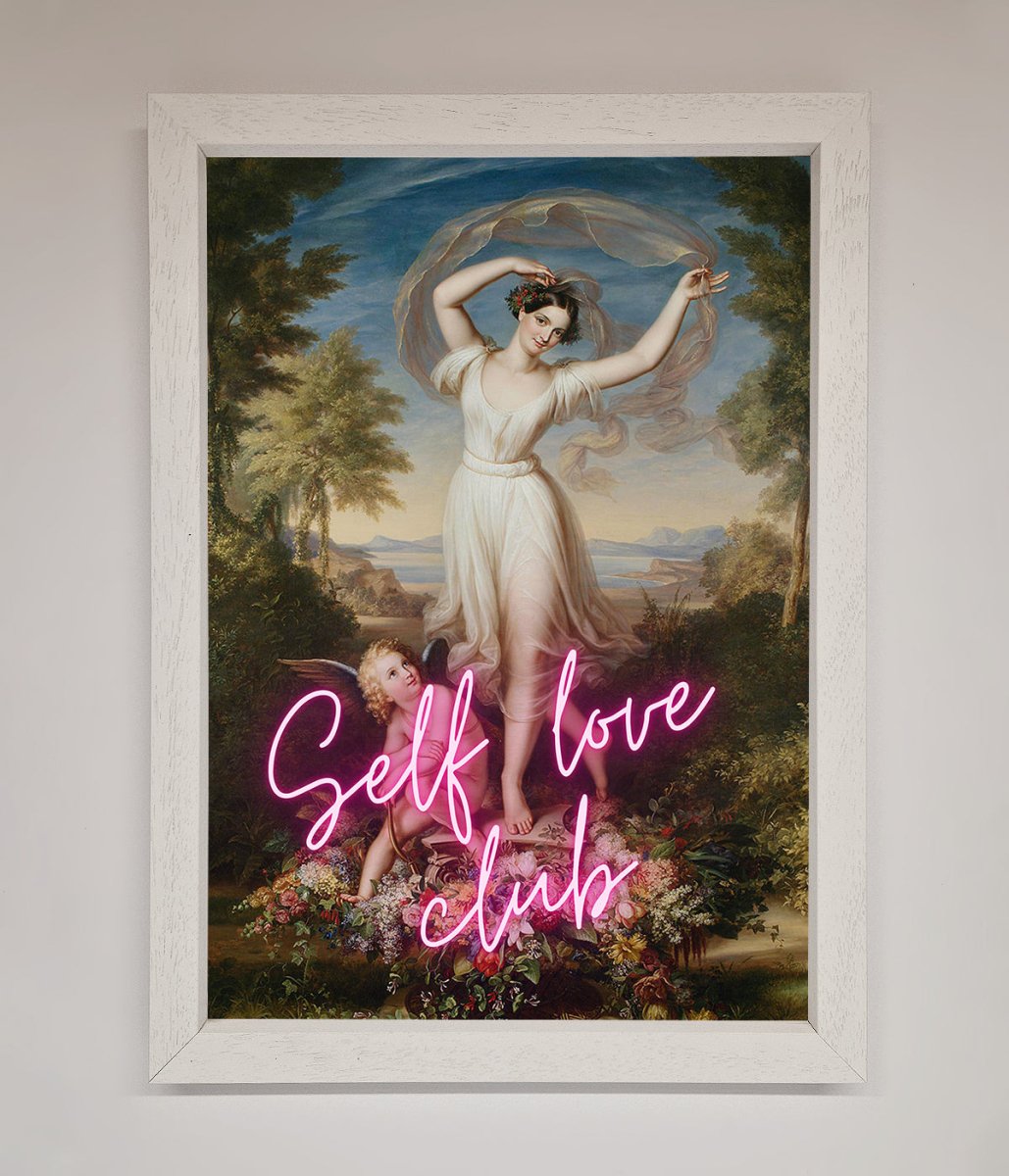 Self Love Club Framed Wall Art