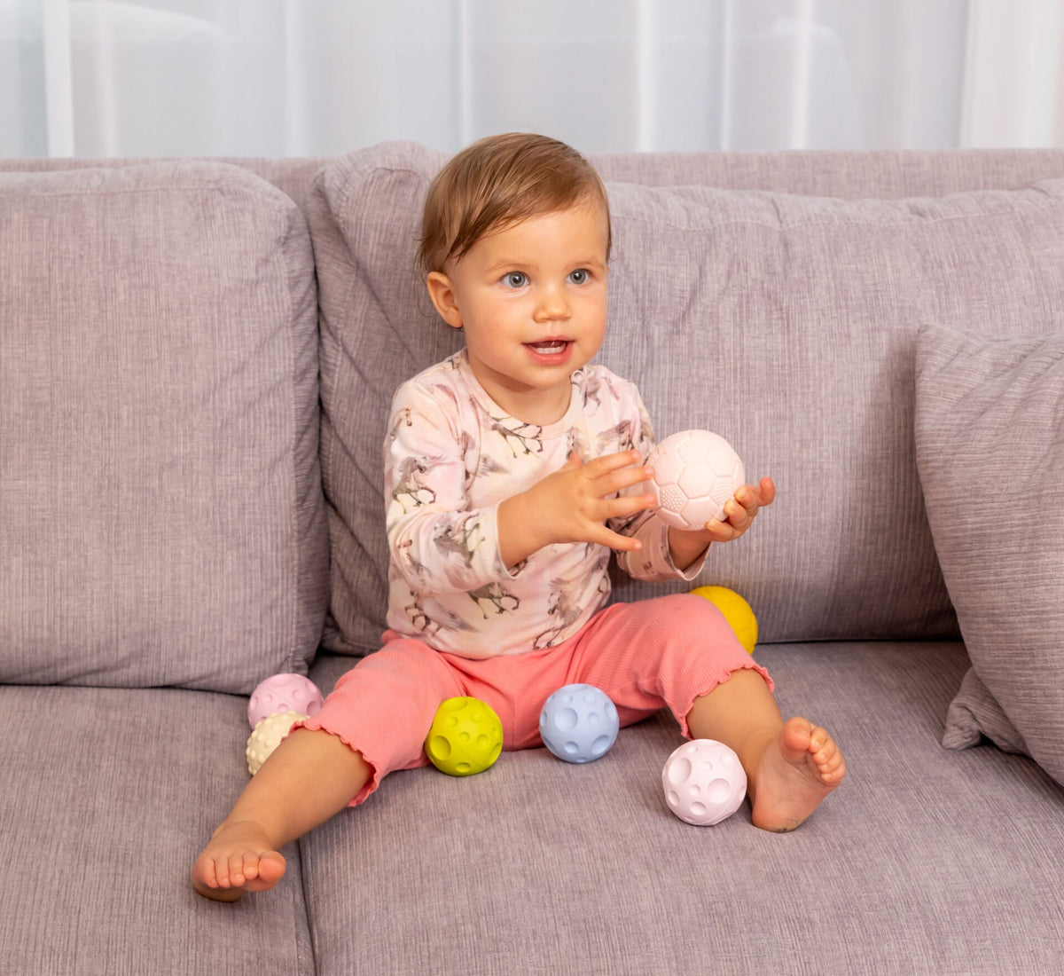 Sensory Balls Set 7 pcs for Babies