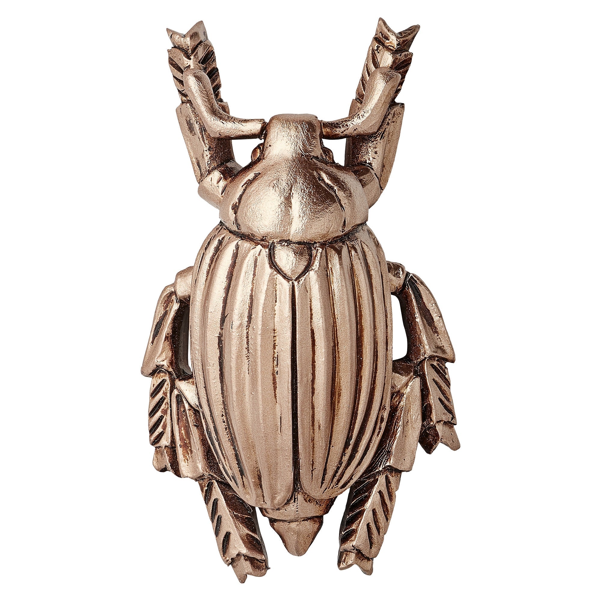 Rose gold Serafina bug decorations, stylish quirky home decor, luxury wall art, trending best-selling bug decor by Ella James at brixbailey.com