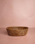 Mayfair Rattan Hold All Basket in Brown Colour