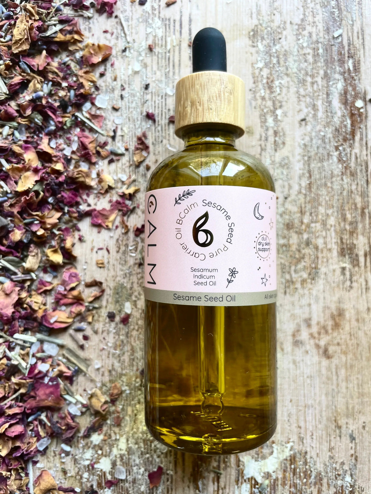Pure Sesame Carrier Oil – Nourishing Massage &amp; Body Oil
