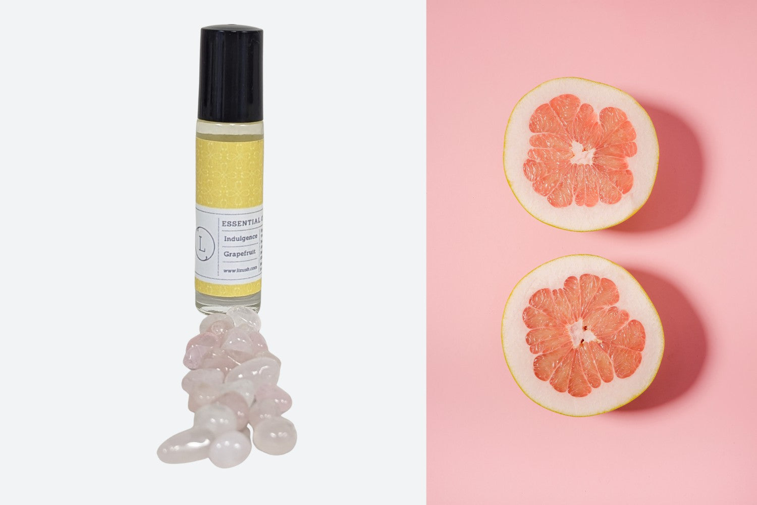 Crystal Infused Essential Oil Roll On Set of Five