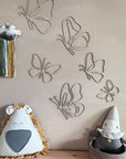 Wall decoration - Set of 6 Wooden Butterflies