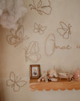 Wall decoration - Set of 6 Wooden Butterflies