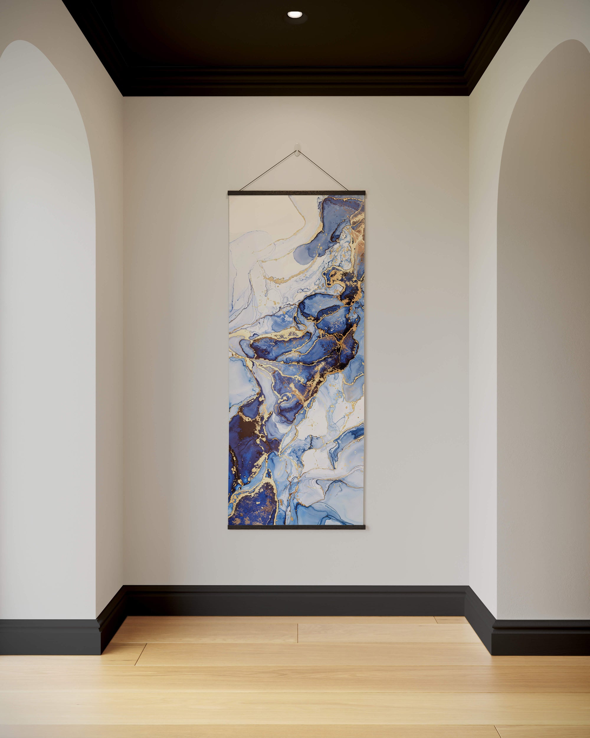 Watercolour &amp; Gold Marble Tapestry