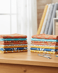 Shadowbright Fabric Scrap Bags – 450g Retro Cotton Drill Offcuts