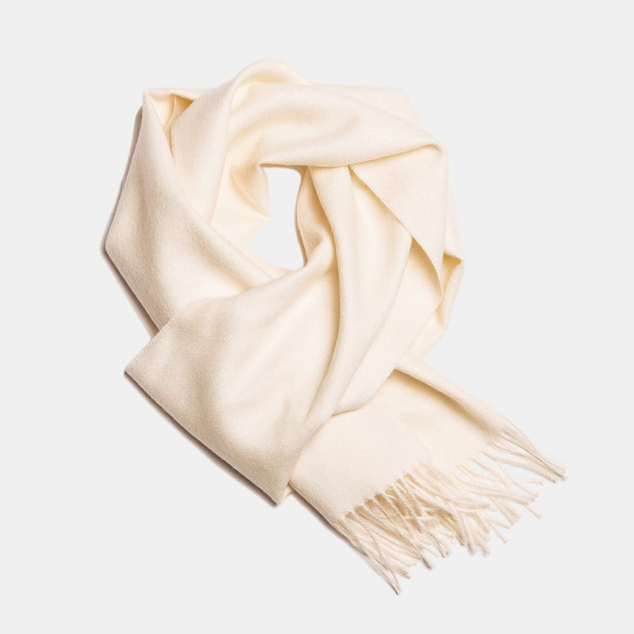 Natural Baby Alpaca Wool Scarf – Exclusive 200 - Unisex