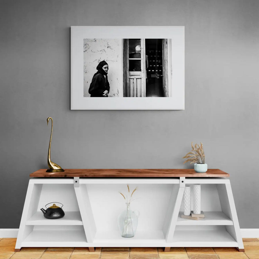 THE GAZE OF OLYMPOS: A LIMITED EDITION MASTERPIECE - Black & White Photography Wall Art by George Tatakis by George Tatakis at brixbailey.com