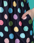 Shona Spot Breastfeeding Dress | Knee Length Nursing Dress