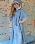 Toddler Shark Poncho Short Sleeve