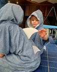 Toddler Shark Poncho Short Sleeve