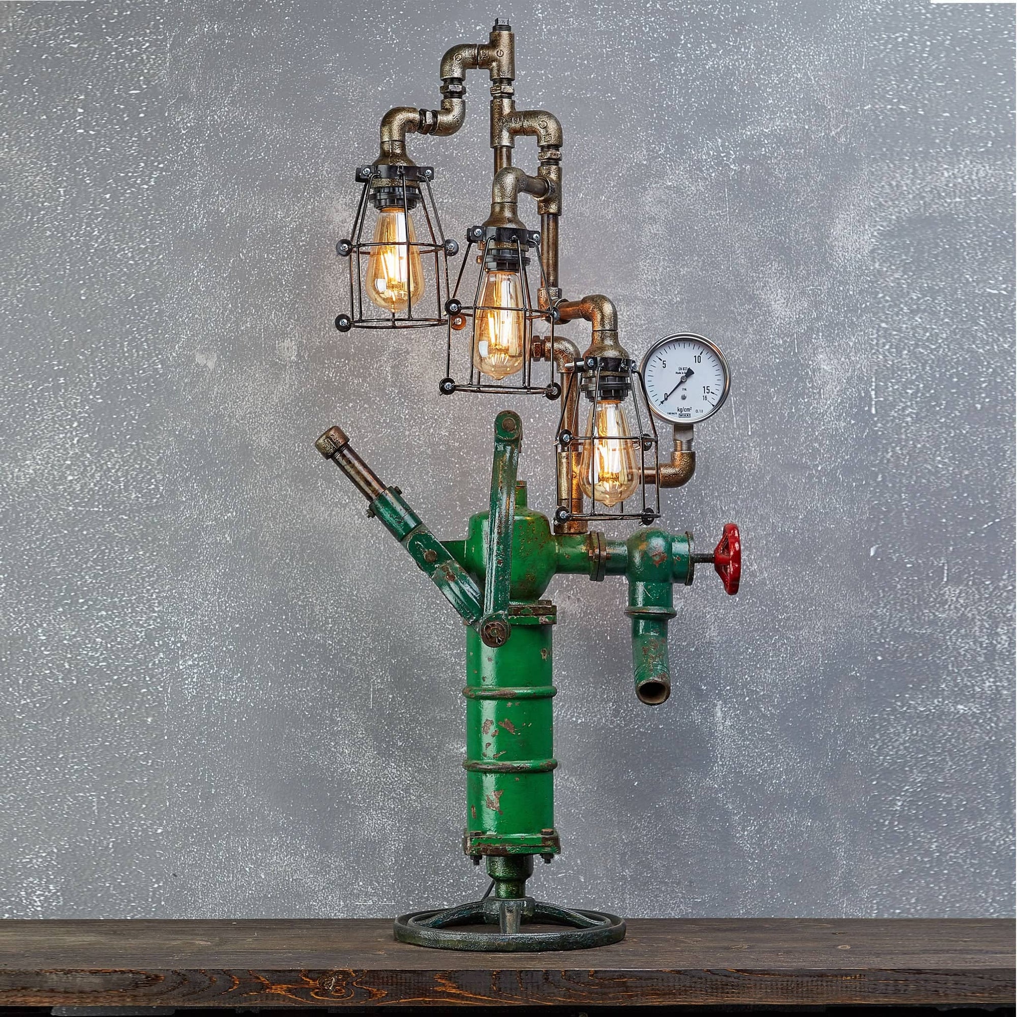Short Spectacular Water Pump Lamp-0