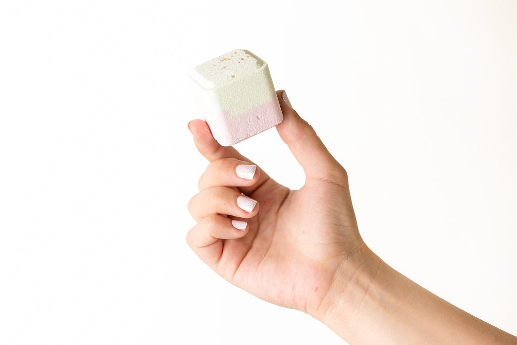 CBD Shower Steamers Gift Set with CBD - 5 Big Fizzies (THC Free)-4