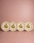Cara Shell Side Plate, Green Set of 4