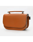 Aura Handmade Leather Bag - Burnt Orange