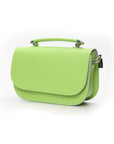 Aura Handmade Leather Bag - Grass Green