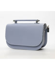 Aura Handmade Leather Bag - Lilac Grey