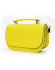 Aura Handmade Leather Bag - Daffodil Yellow