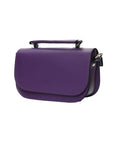 Aura Handmade Leather Bag - Purple