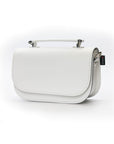Aura Handmade Leather Bag - White